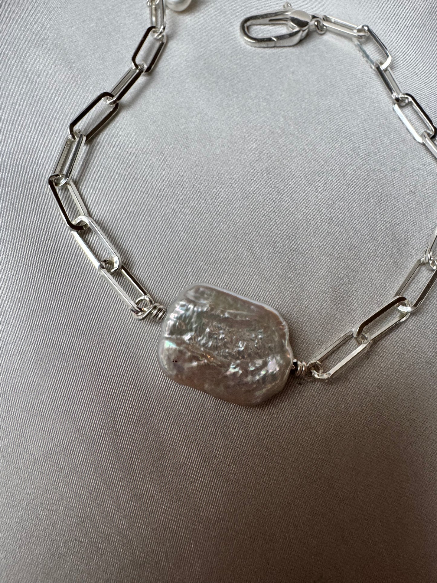 Edgy Chain Bracelet - Sølv