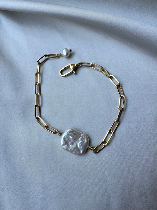 Edgy Chain Bracelet - Guld