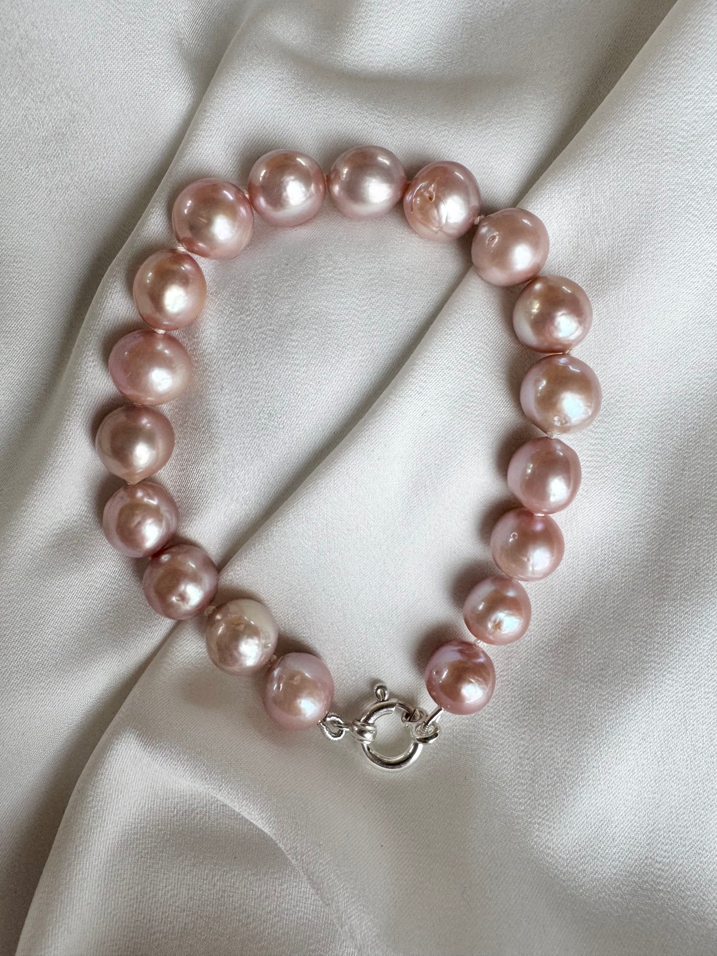 Rose Devotion Bracelet Silver